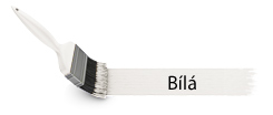 Vzorník odstínů – bílá