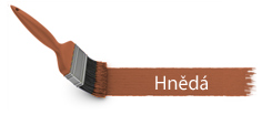Vzorník odstínů – hnědá